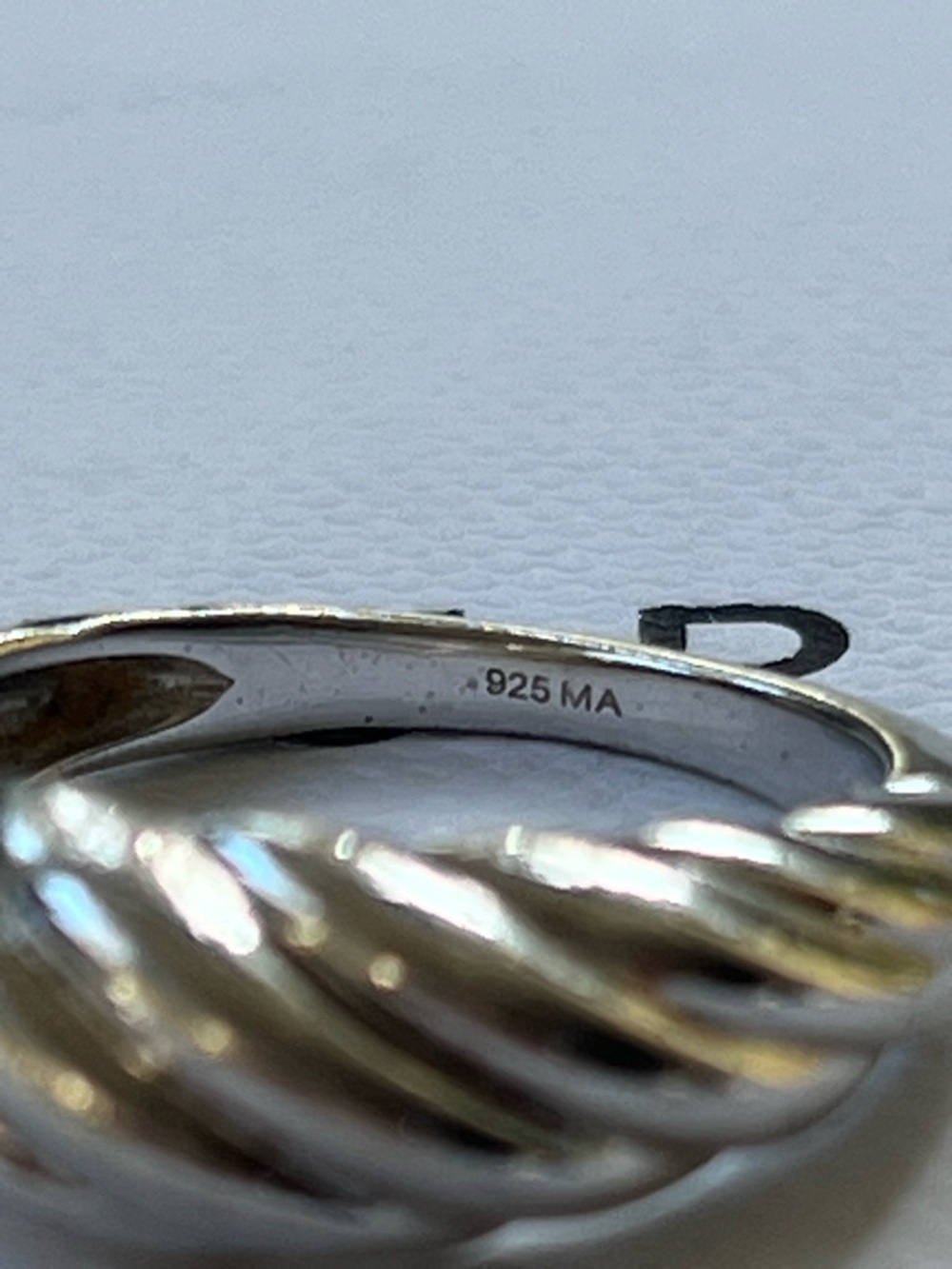 Mejuri Silver Croissant Ring - Picture 4 of 5